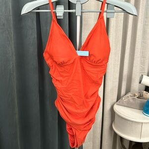 One piece bathing suit